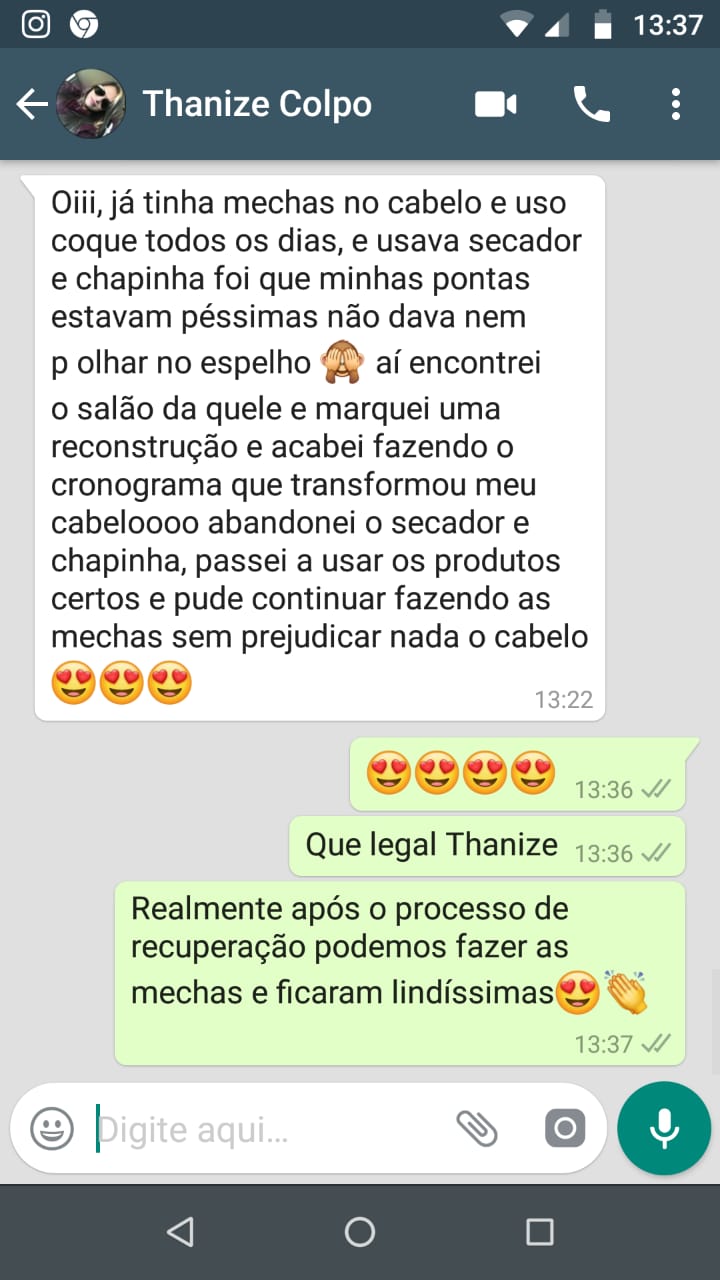 Depoimento Thanize Colpo