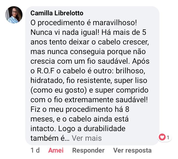 Depoimento Camilla